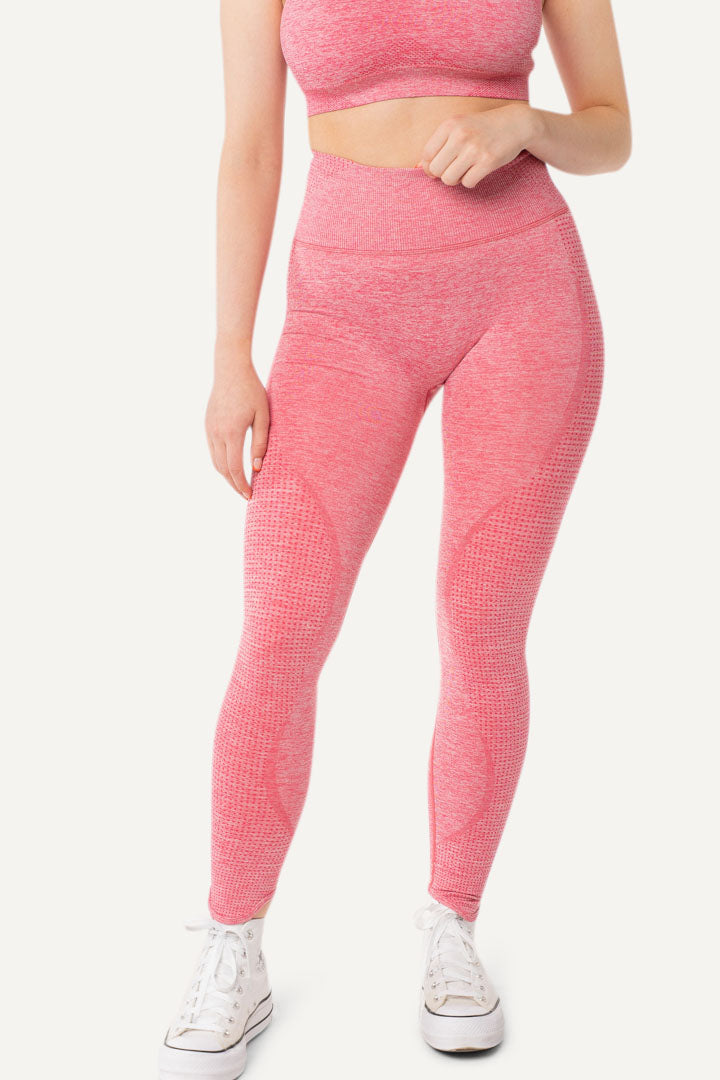 Veleur Endure Set für Damen, nahtloses Design, integrierte Tasche, atmungsaktiver Stoff, ideal für Laufen und Fitness