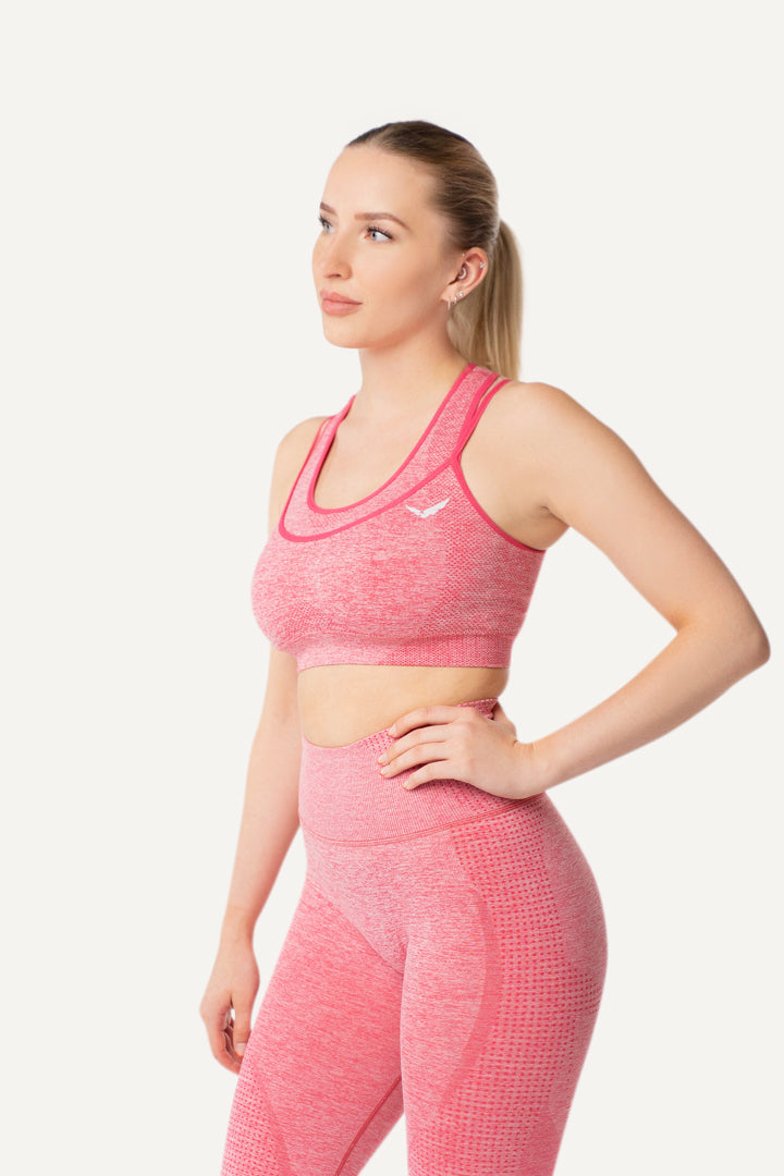 Veleur Endure Set für Damen, nahtloses Design, integrierte Tasche, atmungsaktiver Stoff, ideal für Laufen und Fitness