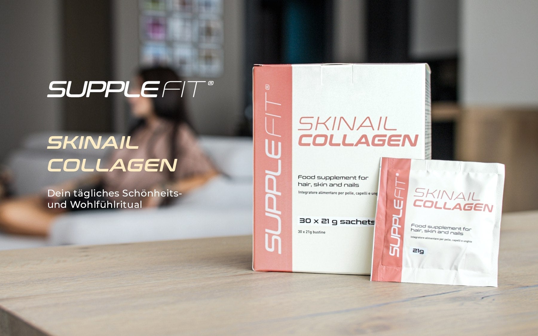 SKINAIL COLLAGEN – Das Power-Kollagen für Haut, Haare, Nägel & Gelenke