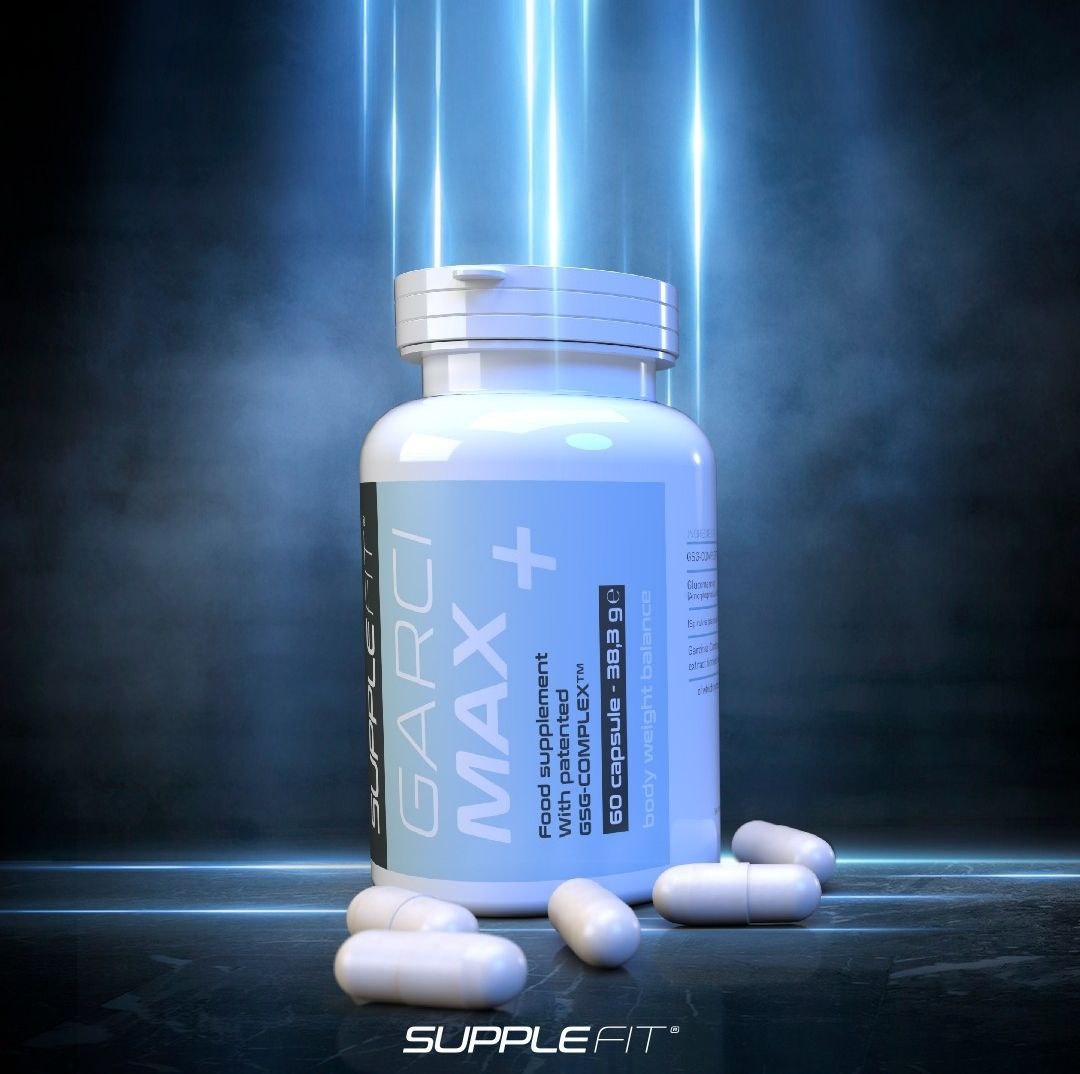 GARCI MAX+ ist ein innovatives Nahrungsergänzungsmittel in Kapselform zur effektiven Gewichtskontrolle, Appetitregulierung und Förderung des Fettstoffwechsels