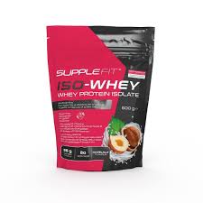 SuppleFit Iso-Whey Proteinpulver im Haselnussgeschmack – cremiges Eiweißpulver für Muskelaufbau, Fitness, Shakes und gesunde Ernährung mit nussigem Aroma