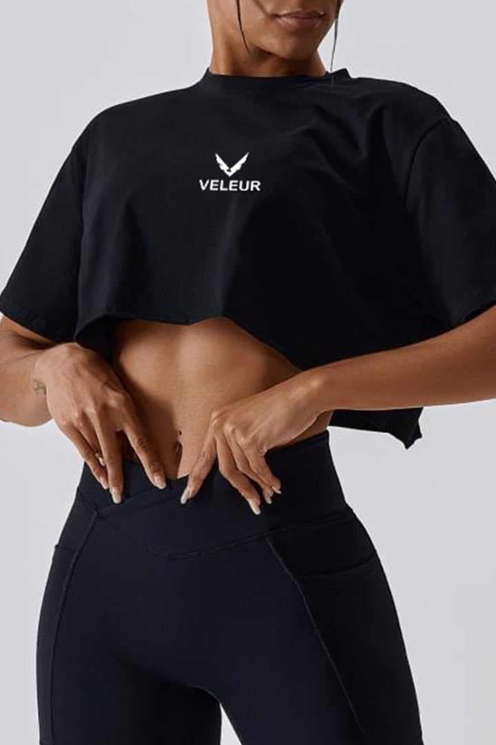 Veleur Breeze Top für Damen, atmungsaktives Fitnessshirt mit lockerem Schnitt, ideal für Workouts und Freizeit