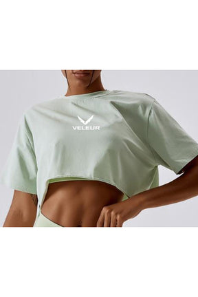 Veleur Breeze Top für Damen, atmungsaktives Fitnessshirt mit lockerem Schnitt, ideal für Workouts und Freizeit