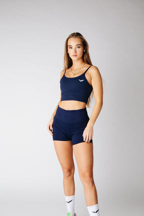 Power Top - Navy Blau - Veleur 