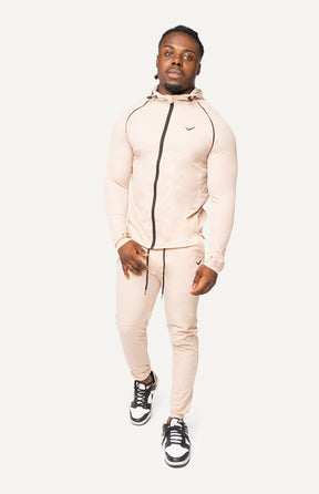Veleur All Day Tracksuit für Herren, bequemer Trainingsanzug mit elastischem Bund und Zipp-Tasche, ideal für Outdoor-Aktivitäten und vielseitige Tagesprogramme.
