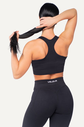Veleur Cord Set für Damen, aus Cordstoff, High-Waisted Design mit gesticktem Logo, schmeichelhaft für Training und Freizeit